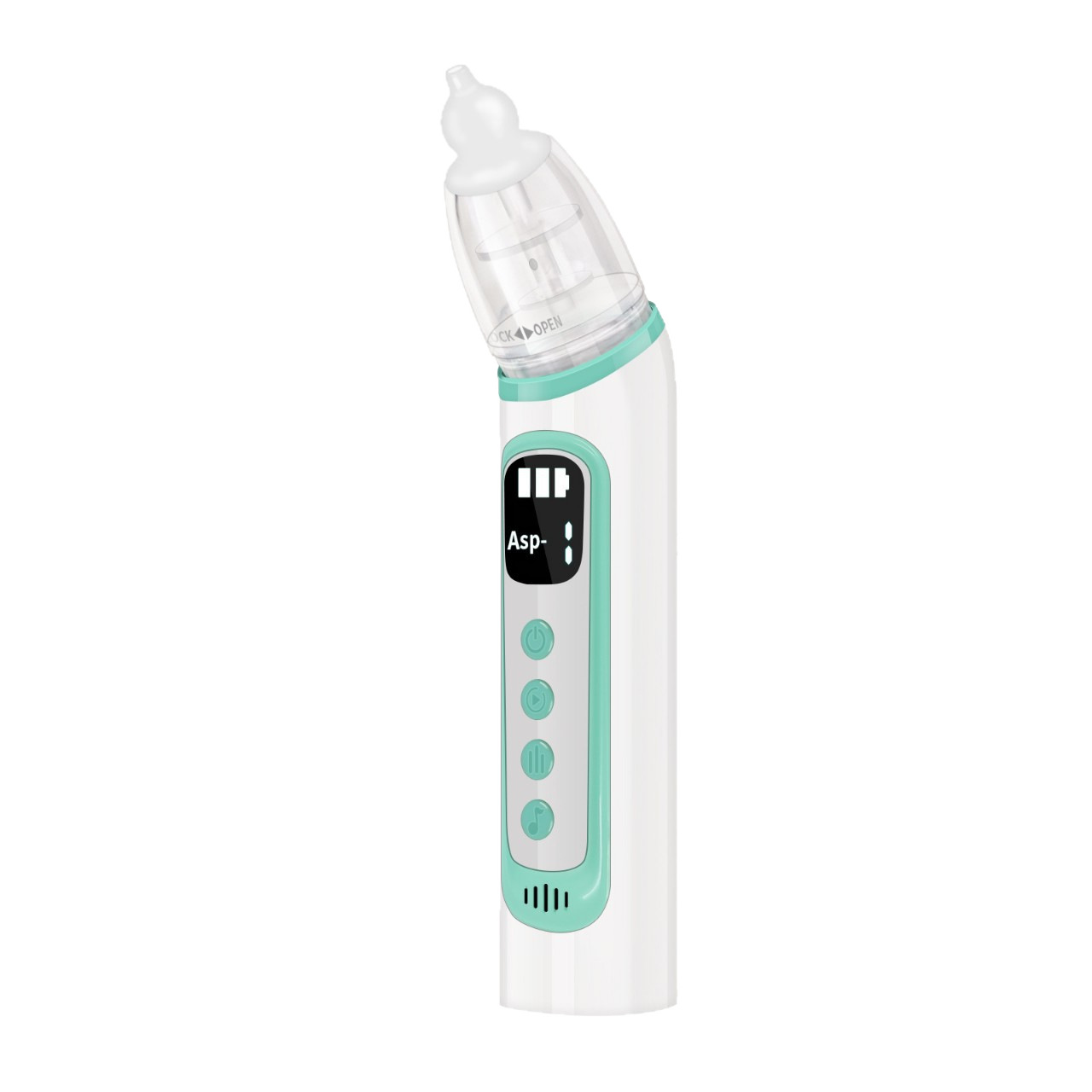 Electric nasal aspirator baby three gear suction household baby nose clearing music cleaning