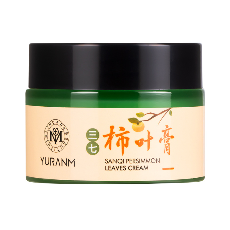 Yuranmei Sanqi Persimmon Leaf Moisturizing Face Firming Brightening Anti-Wrinkle Firming Improve Dullness Hydrate Moisturize Lard Cream