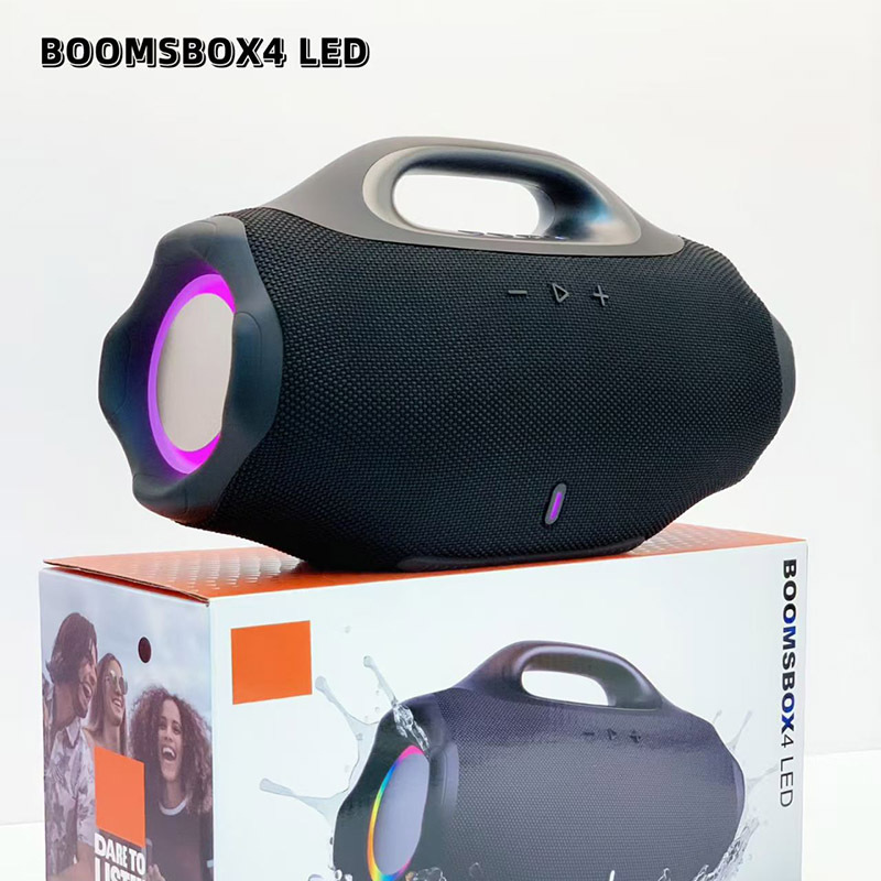 New Big God of War 4 Heavy Bass Boombox 4 LED Generation Wireless Bluetooth Speaker Outdoor Sports Bluetooth Speaker