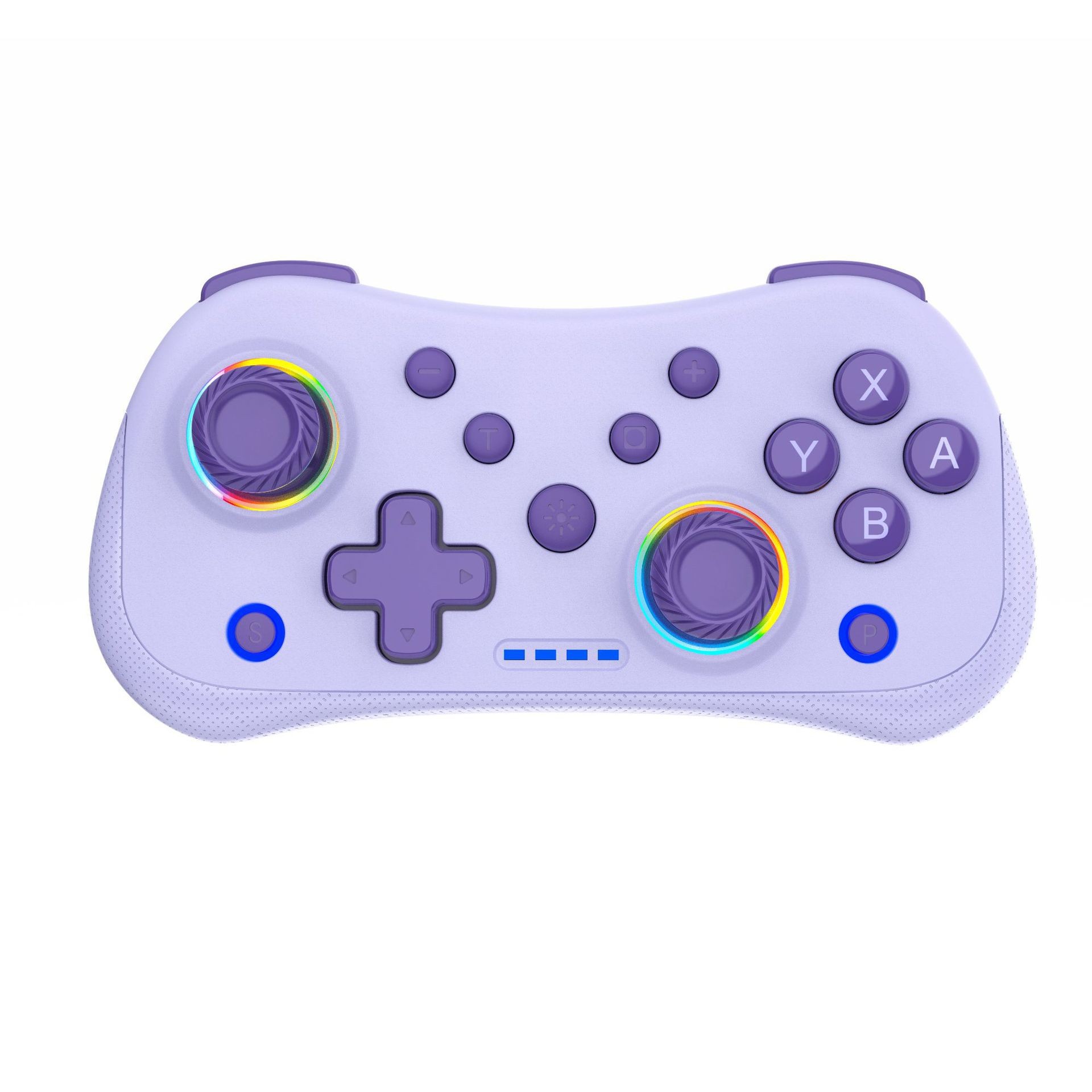 Switch Pro Bluetooth handle NS game left and right wireless RGB with light mini small handle