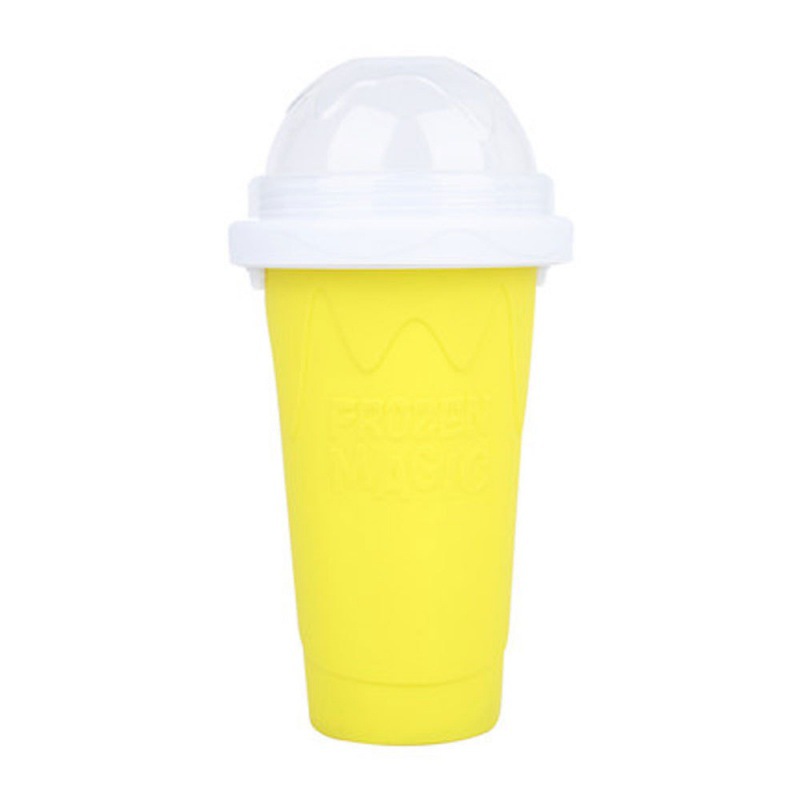New Household Ice Slush Cup Summer Ice Slush Squeeze Cup Quick Cooling Cup Summer One Squeeze into Ice Cup