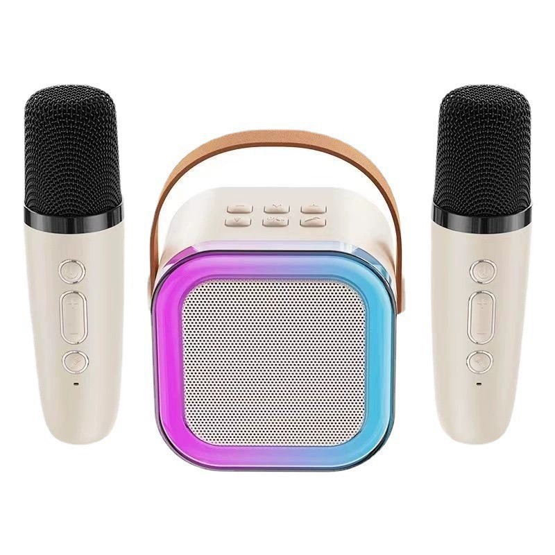 k12 Bluetooth speaker microphone all-in-one karaoke mini outdoor karaoke speaker