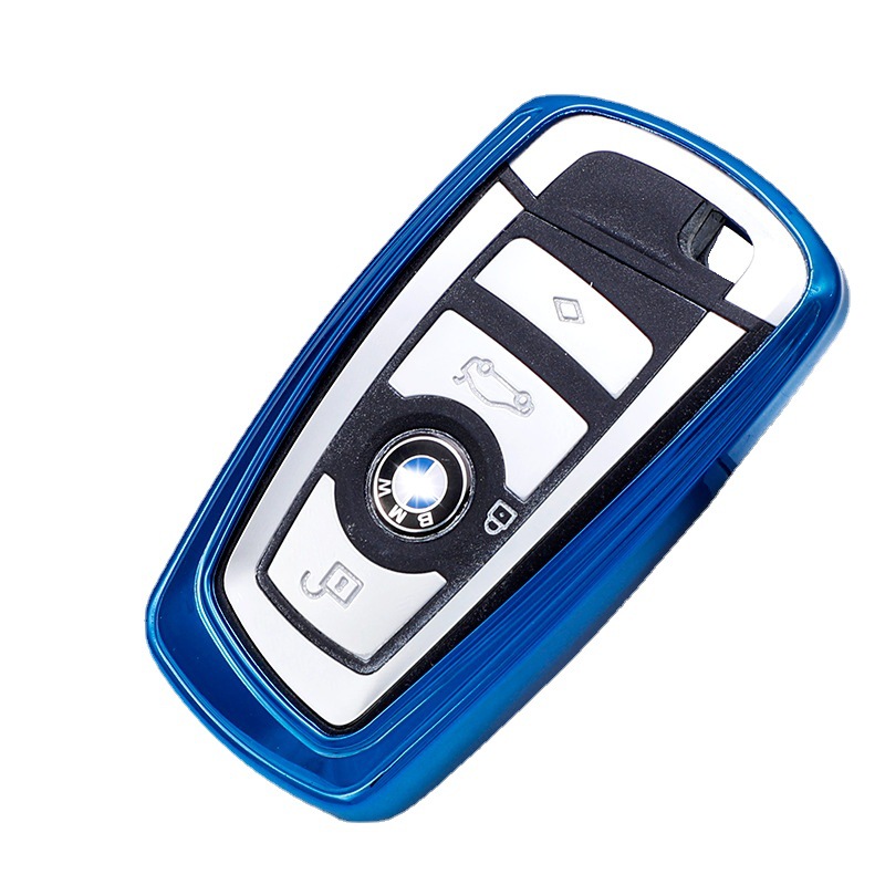 For BMW 5 Series 525li 530 7 Series X2 X1 X5 X6 X3/118i/220i Half Wrap Soft Rubber Key Bag Case