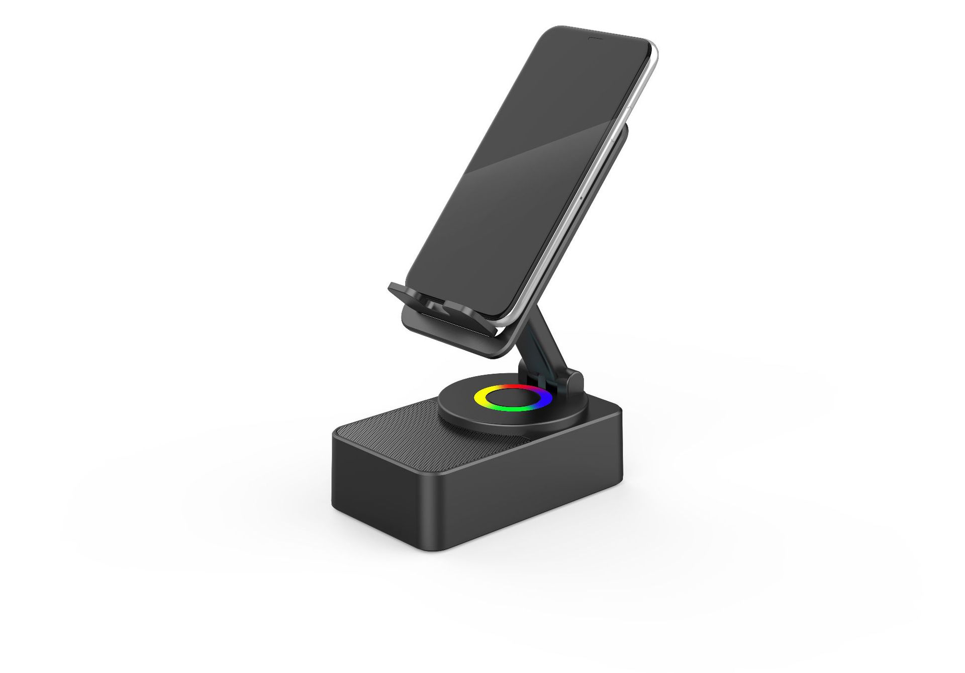 hipersong Heavy Bass Bluetooth Speaker Live Streaming Car Outdoor K歌 360 Rotating Three-in-One