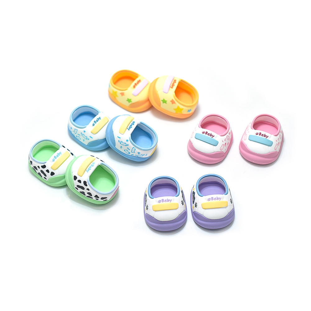Doll Clothes 20CM Cotton Doll Shoes Chubby Body Star Doll Cute Cartoon Plush Toy Changing Accessories