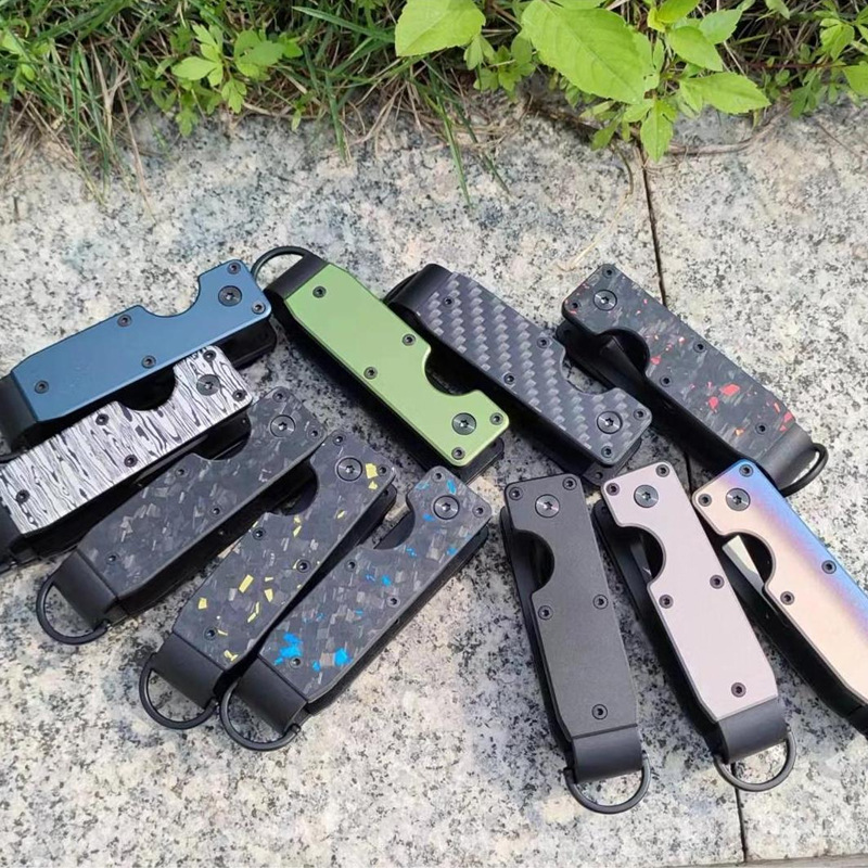 Metal Key Clip Aluminum Alloy Key Clip Key Organizer Customizable Logo