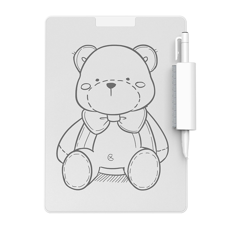 10-inch Local Erasable Microcapsule Magnetic Dust-Free Whiteboard Writing Board for Children's Graffiti, Practice Calligraphy, Drawing, Learning Handwriting Board