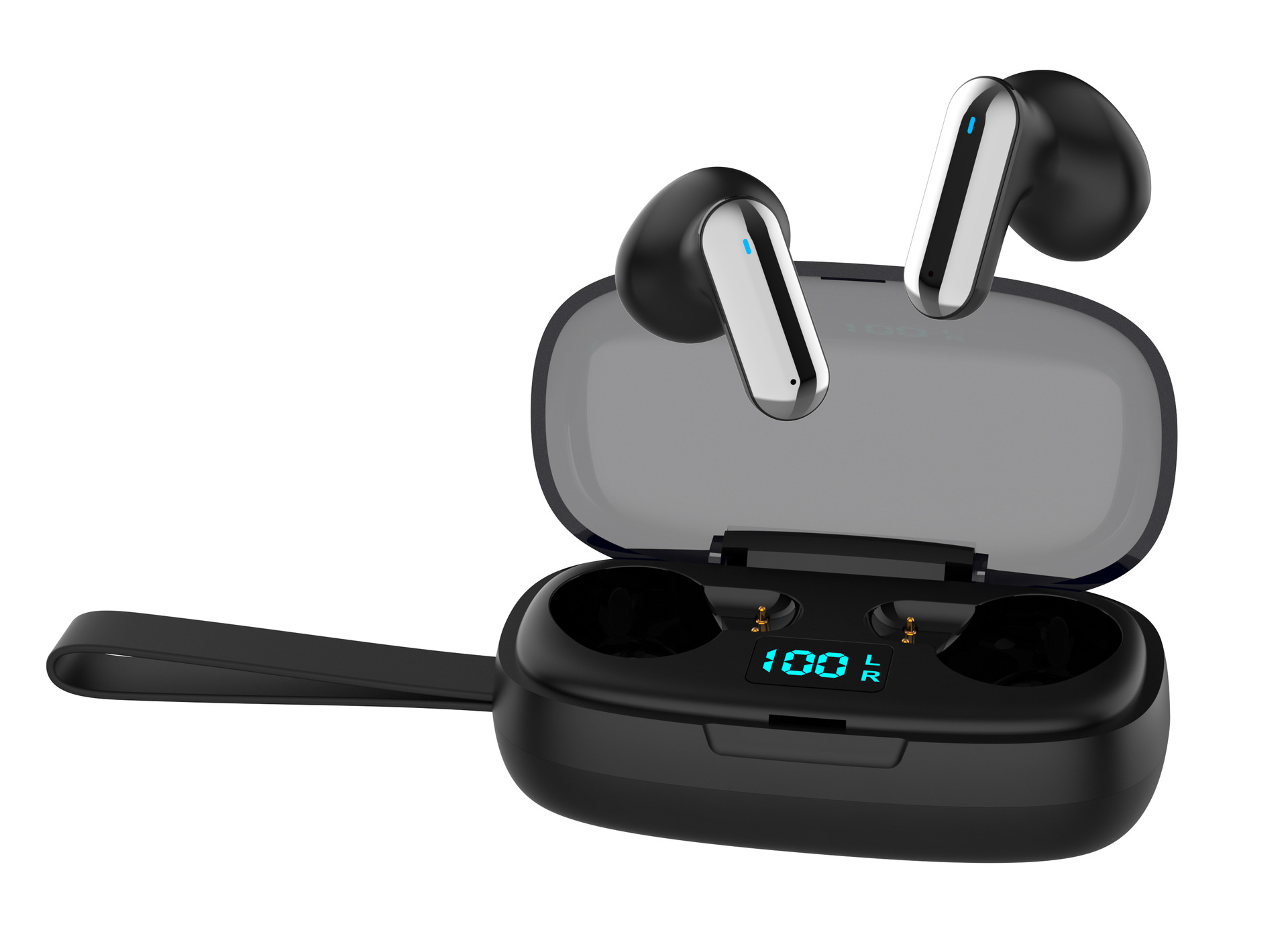 Wireless Bluetooth Earbuds In-Ear Sports Earphones Gaming Call Earbuds 5.3 Ultra-Long Battery Life True Wireless