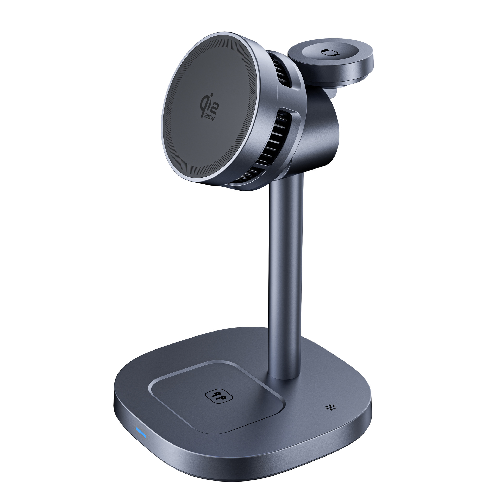 QI2.2 Fast Charge 25W New Desktop Magnetic Cooling Heat Dissipation Phone Holder Multifunctional Wireless Charger