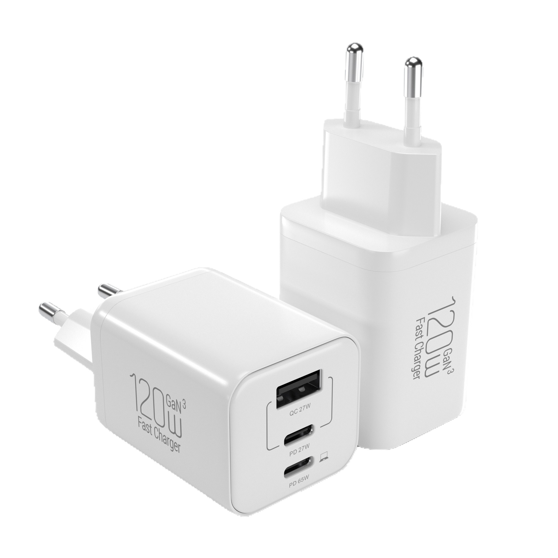 Certified 120W GaN Charger USB Charger for Laptops, Phones, and Other Devices