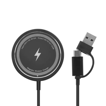 MagSafe New 15W Magnetic Wireless Charger for Apple 12-17 Huawei Xiaomi Samsung Phones