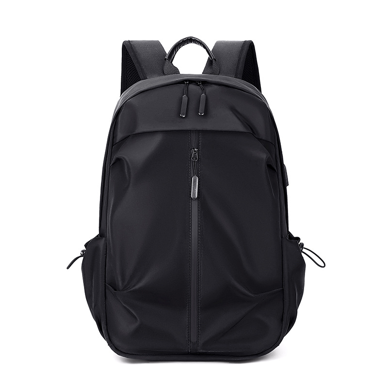 New men's casual backpack large capacity student schoolbag lightweight business trip storage bag travel bag