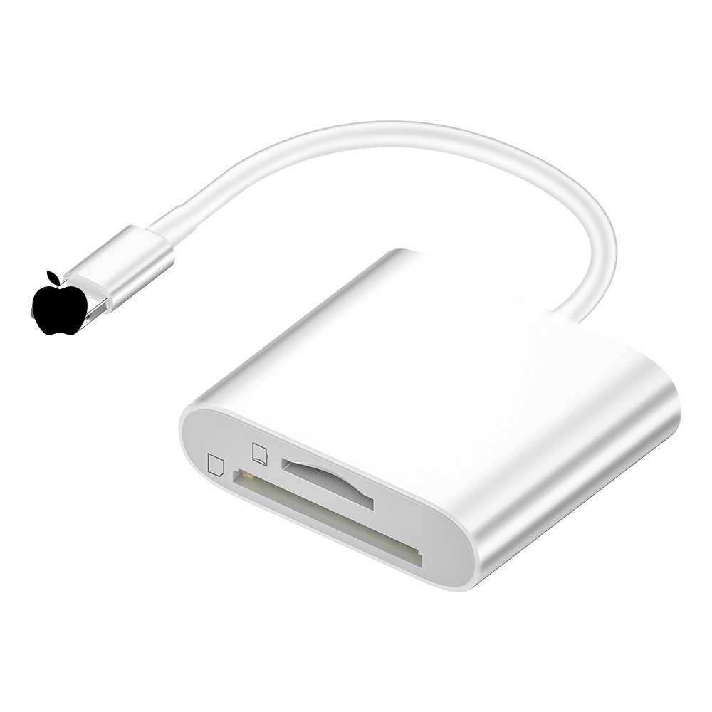 For Apple SD/TF Card Reader Huawei Type-C 2-in-1 Camera OTG Memory Card Converter