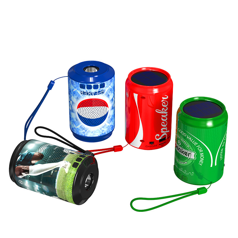 DV-16 Bluetooth Small Speaker Portable Bluetooth Speaker Can Solar Mini Audio