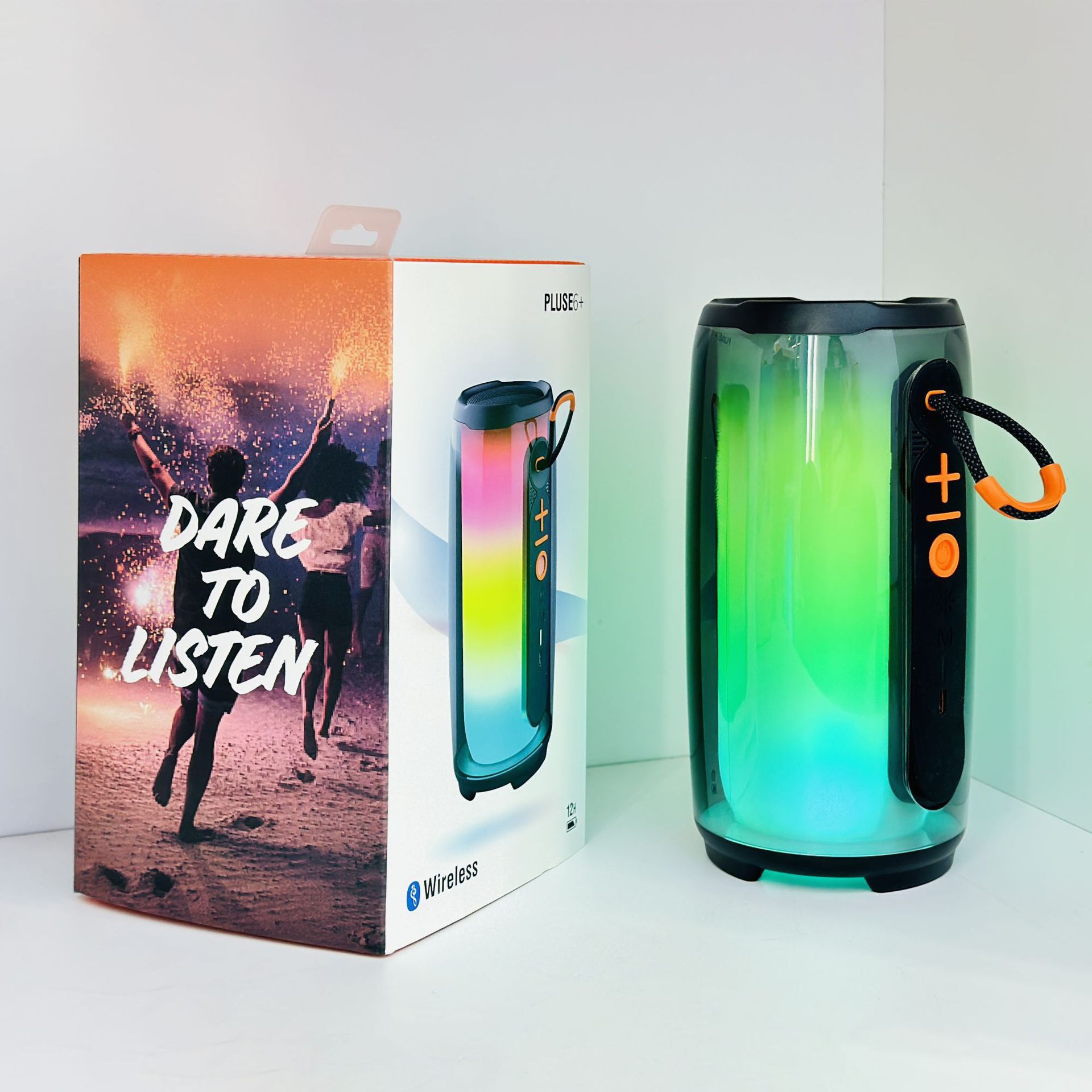 PULSE5 Pulse Bluetooth Speaker Home K Song Audio Microphone Outdoor Singing Small Family KTV Atmosphere Light