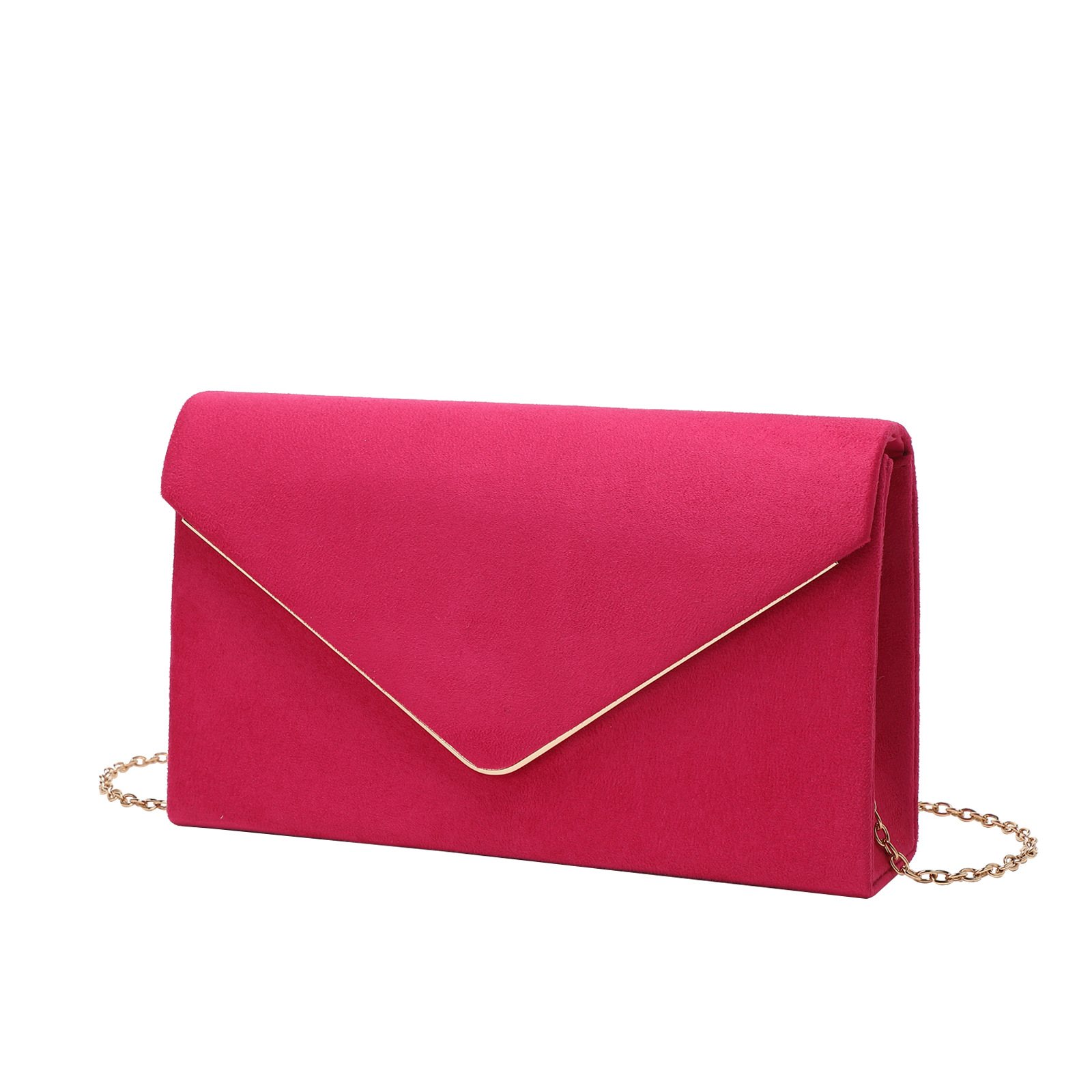 2023 New Women's Evening Bag Simple Clutch Bag Wedding Party Dress Evening Dress Bag Velvet Bag