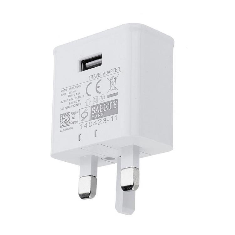 S6 UK standard three-pin fast charger for Samsung S7/S8/S10 phone plug QC3.0 charger UK