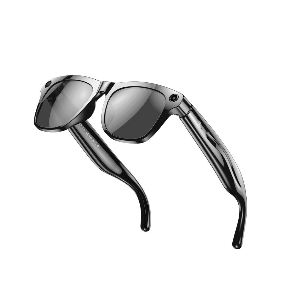 XK One Pro AI Shooting Wireless Voice Control Bluetooth Photo and Video Translation Black Technology Smart Glasses
