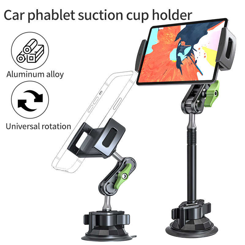 Car Tablet Mount In-Car iPad Phone Universal Navigation Shooting Bracket Compatible with Apple Huawei Honor Xiaomi