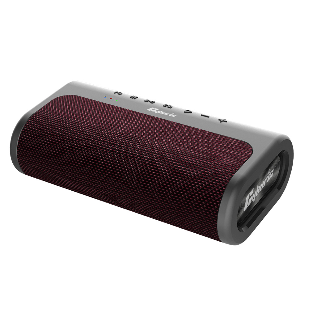 Cyboris 80W Heavy Bass Outdoor High Power Wireless Bluetooth Desktop Audio TWS Interconnect EQ Sound Effect