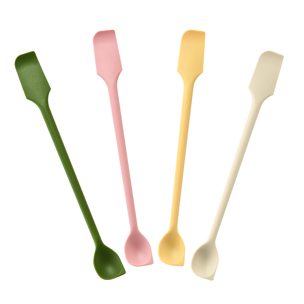 Kitchen Silicone Scraper Baking Supplies Jam Spoon Spatula Cake Scraper Silicone Knife Scraper Spatula