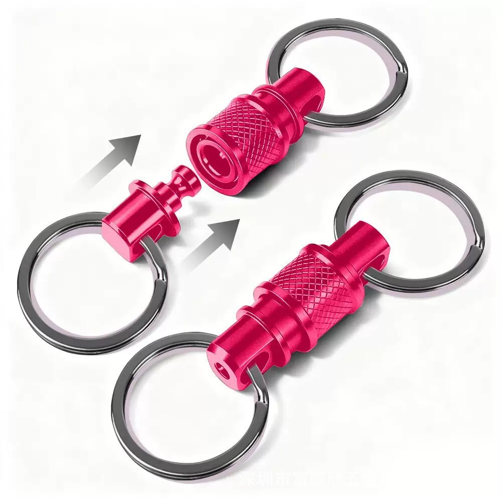 New Aluminum Alloy Universal Buckle 360-degree Rotating Multi-functional Hook Detachable Portable Storage Universal Hook
