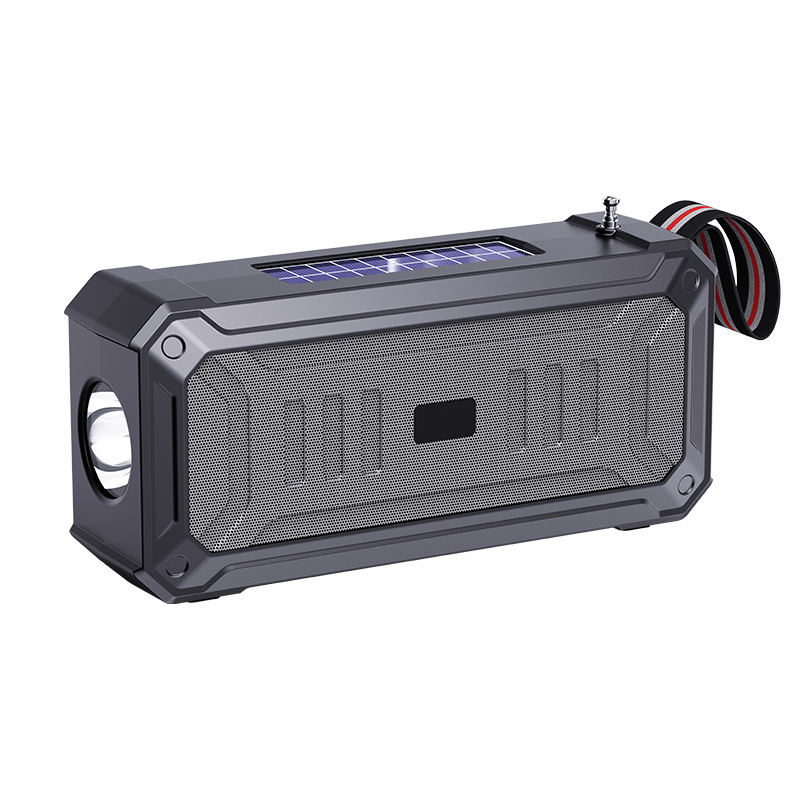 Dual Solar Bluetooth Speaker Wireless Speaker Multifunctional Outdoor Portable Desktop Card Portable