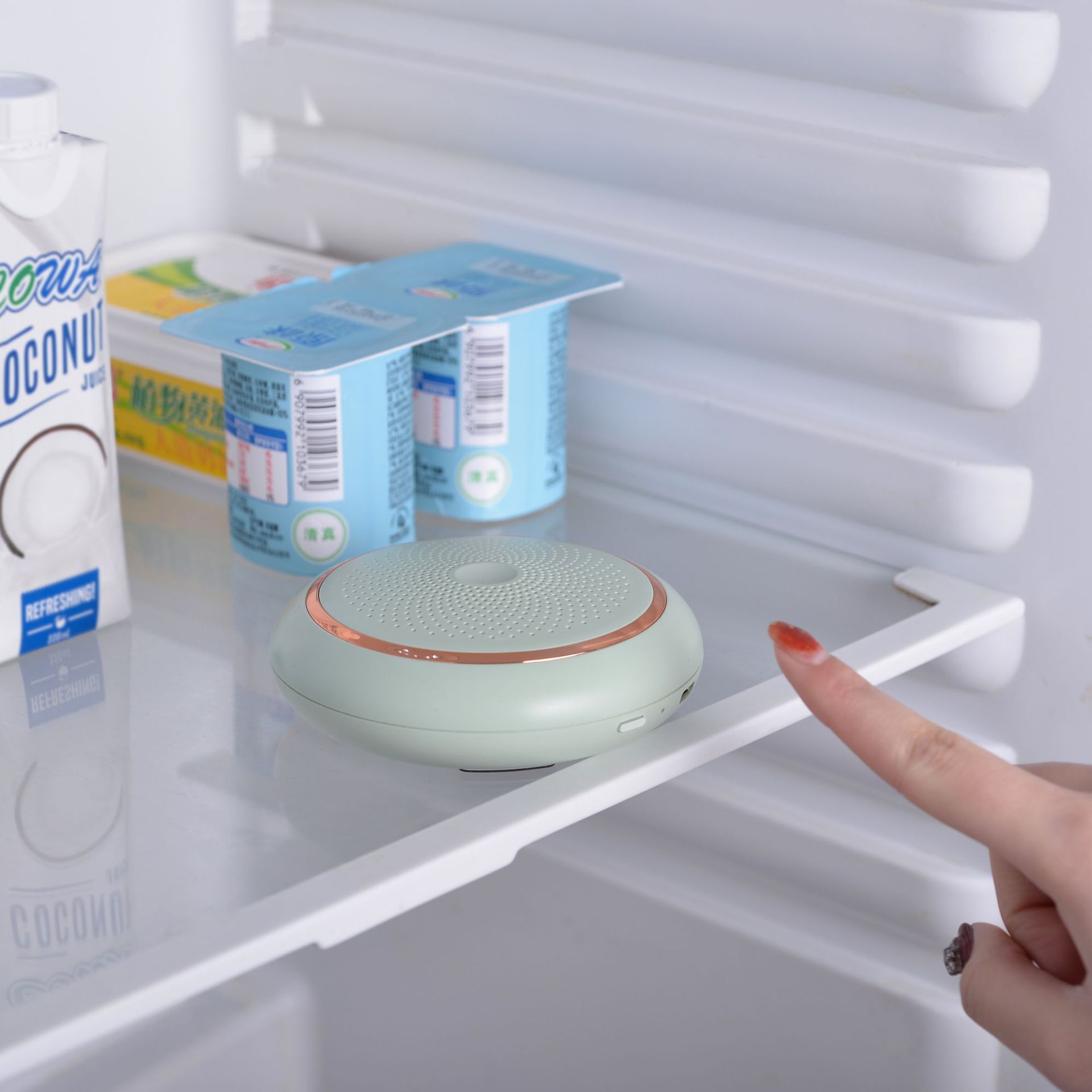 Refrigerator deodorizer air purifier portable kitchen deodorizer active oxygen deodorization ozone disinfection pet deodorizer