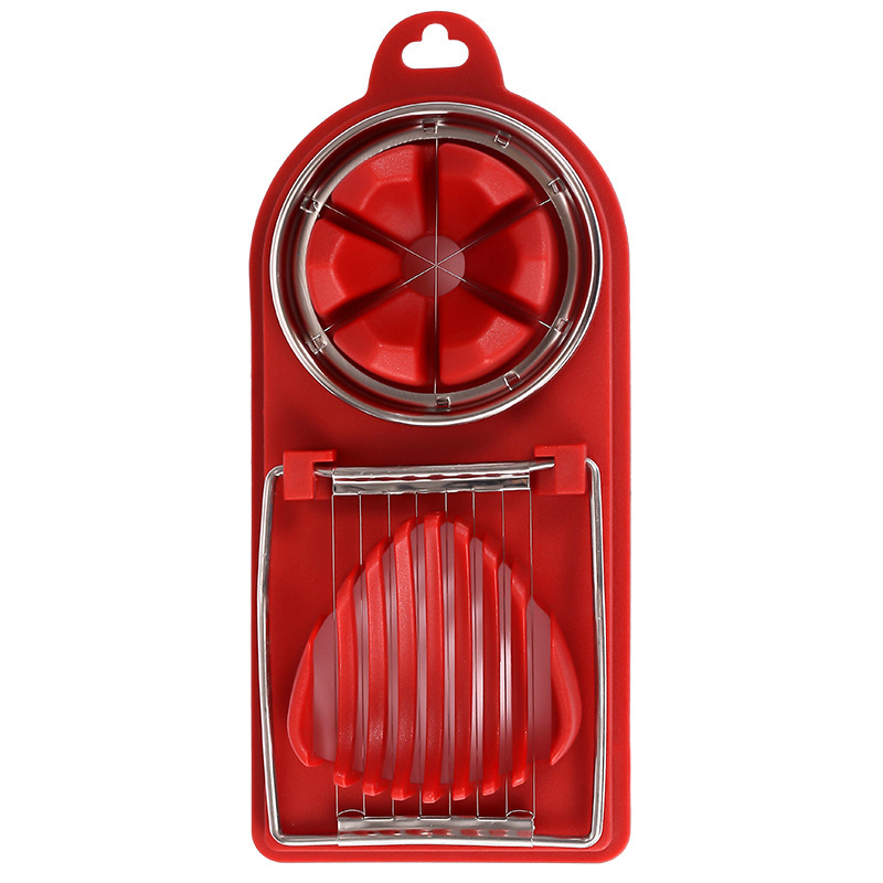 2-in-1 egg slicer, egg cutter, preserved egg, fruit slicer, kitchen gadget set