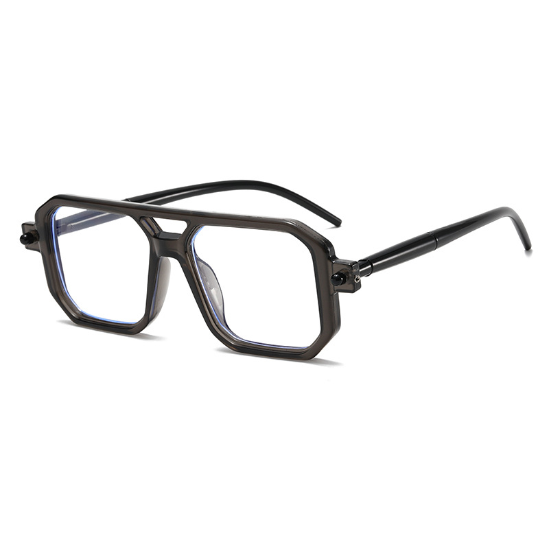 New large frame high-definition anti-blue light reading glasses for women, natural look young frame glasses