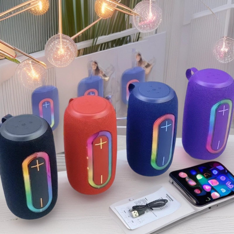 New Wireless Outdoor Dual Speaker Bluetooth Speaker Loud Volume Super Heavy Bass Home Portable Car Small Speaker