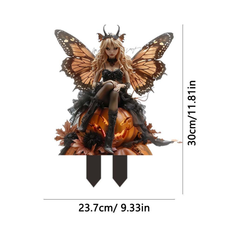 New Angel Fairy Garden Acrylic Ground Insert Decoration Yard Potted Plant Ornament