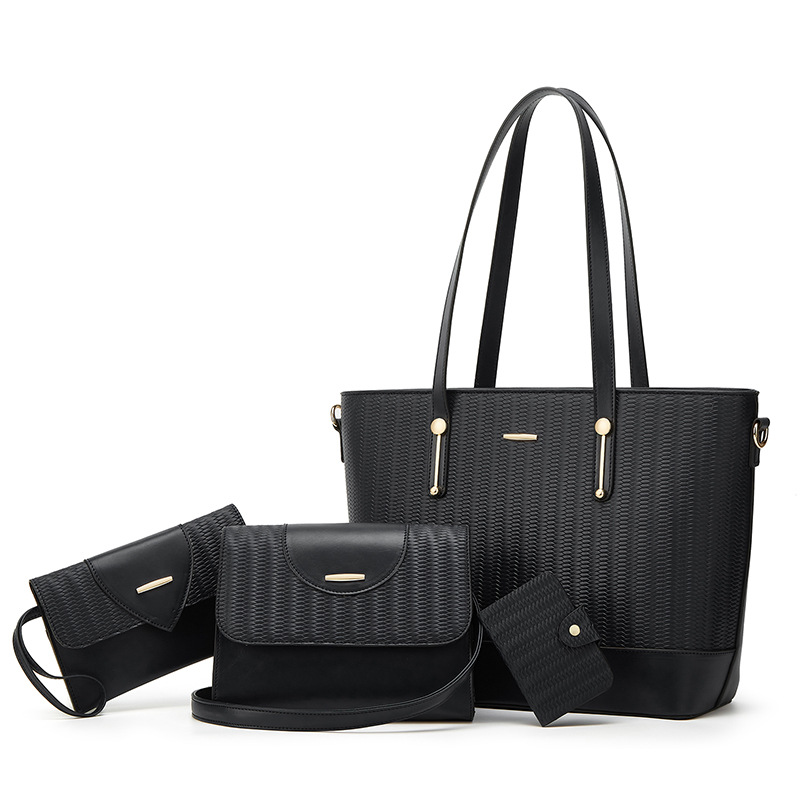 Women's bag 2026 new women's shoulder handbag crossbody mother-child bag four-piece set
