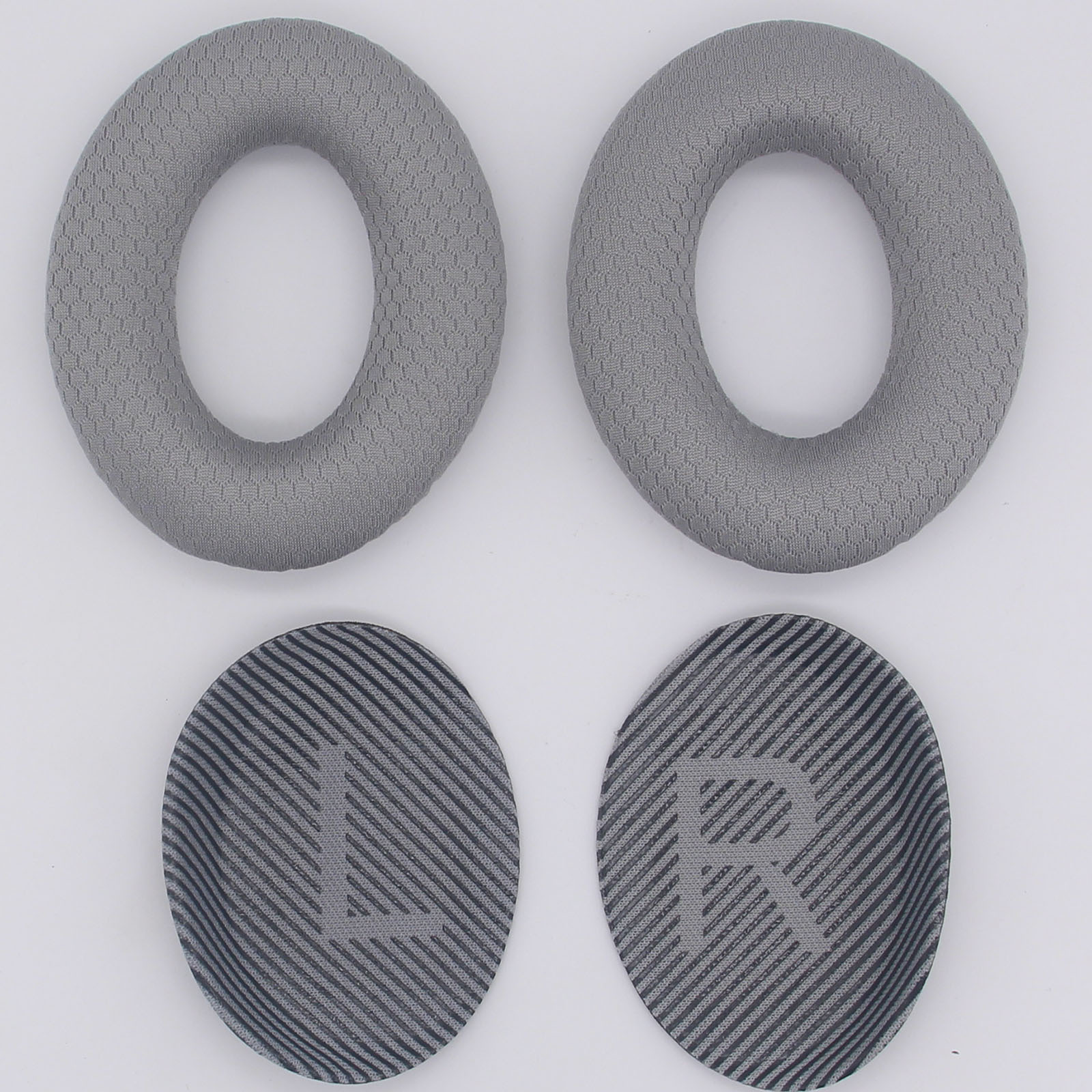 QC35网布灰色耳套+灰色LR垫棉