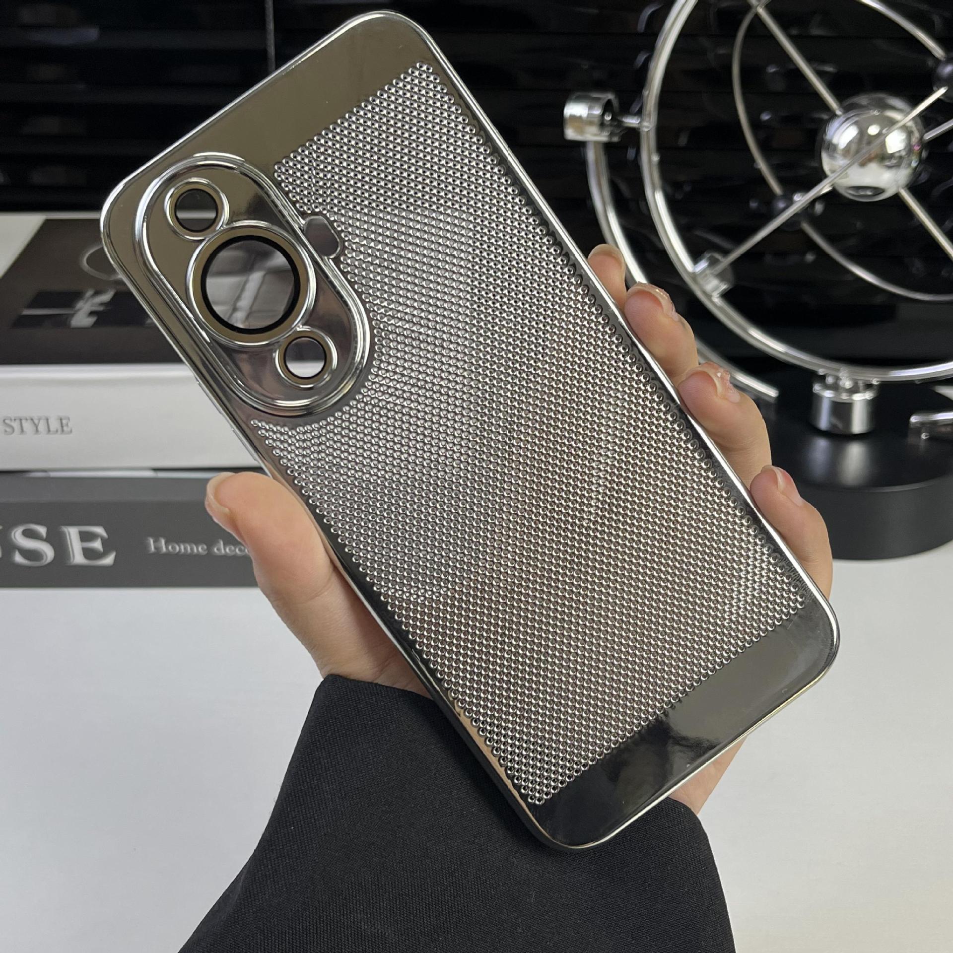 Heat Dissipation Breathable For VIVO X90P/x80p Phone Case OPPO Reno9pro Electroplated Anti-Drop Protective Case