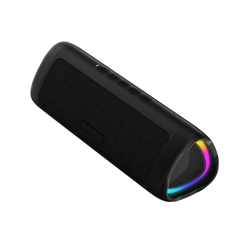 Cyboris New Bluetooth 5.3 Colorful Light Portable TWS Waterproof Bluetooth Speaker HD Call