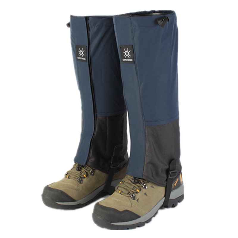Shanmu Shanzhuang Men's and Women's Snow Gaiters Outdoor Anti-Snow Shoe Covers Water-Repellent Breathable Sand-Proof Leg Gaiters Desert Foot Covers
