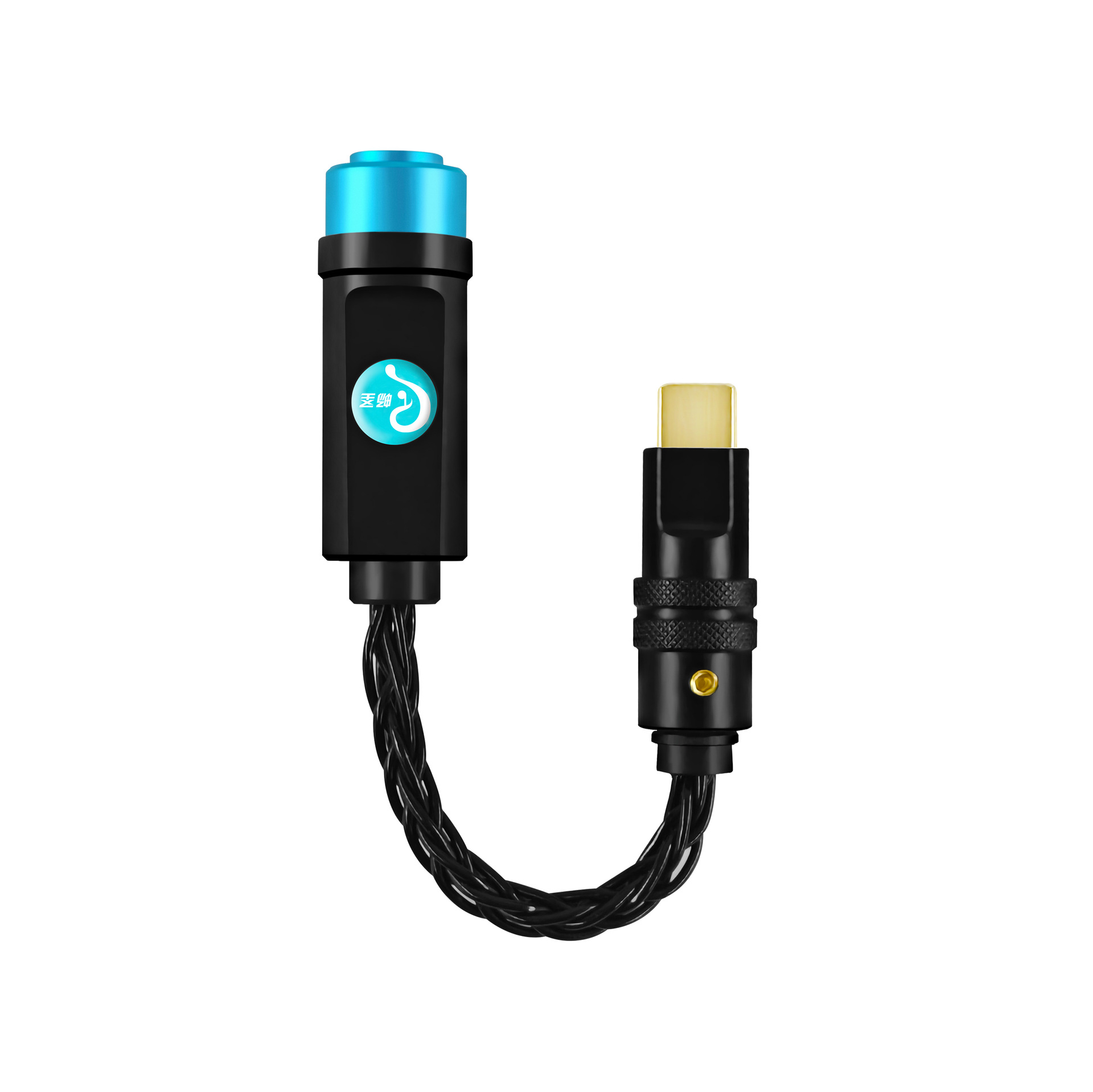 Small tail decoding earphone cable Type-C to 3.5mm digital audio decoder lossless HIFI headphone amplifier