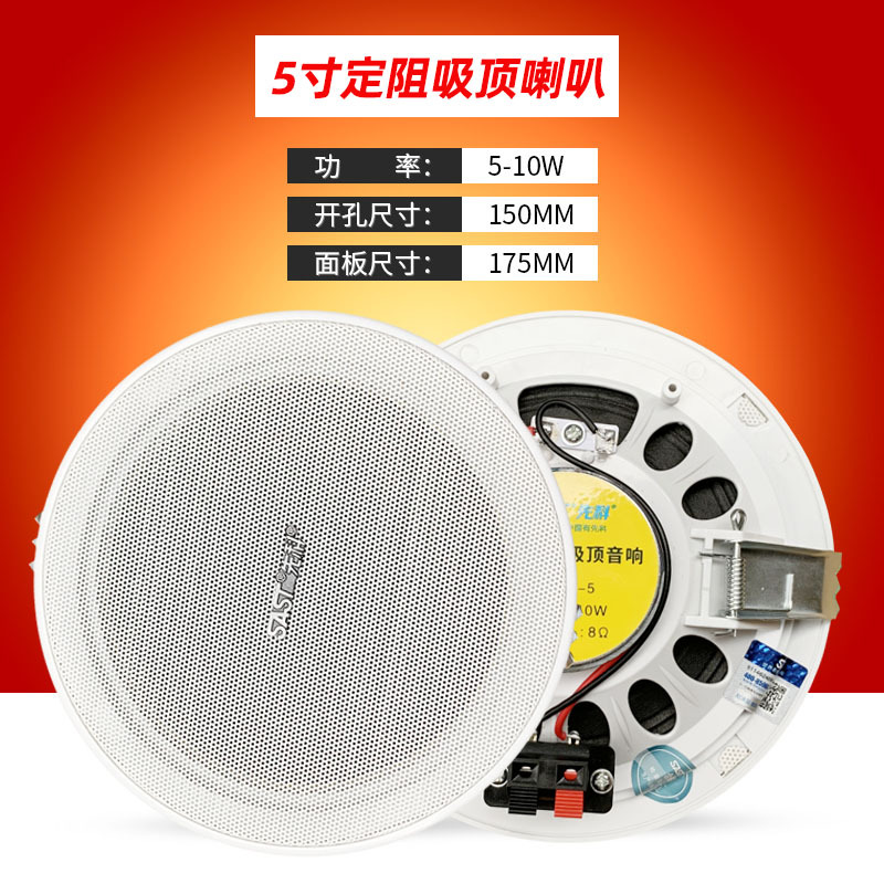 Z1-5  5寸定阻吸顶喇叭