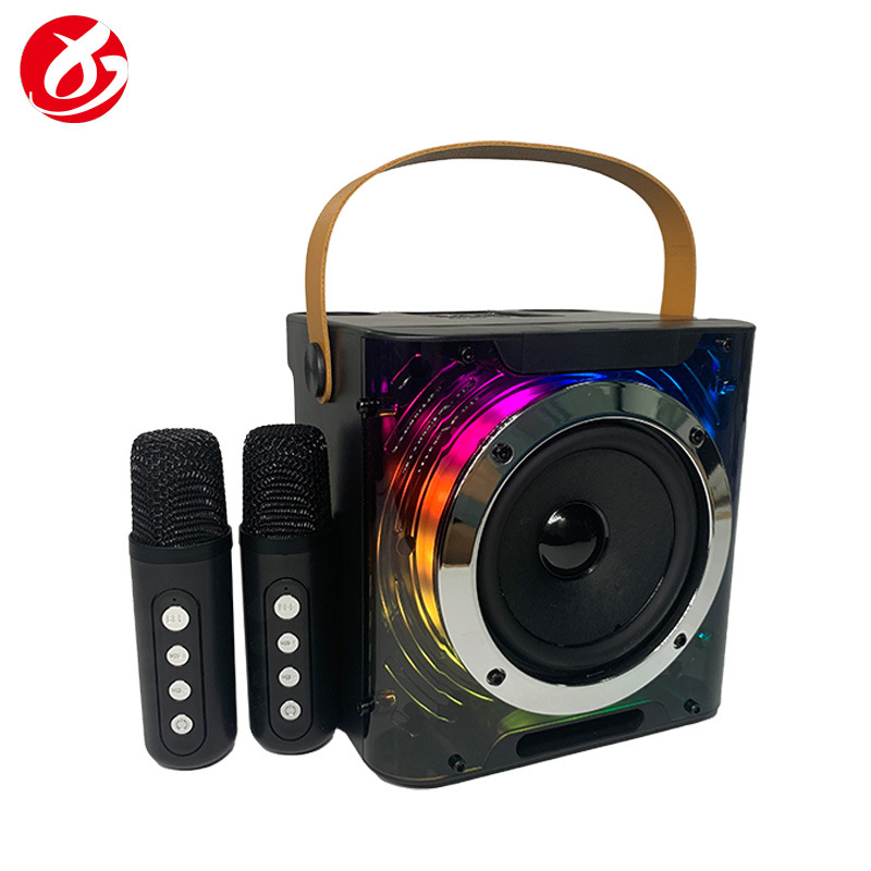 YS223 Bluetooth speaker all-in-one microphone home KTV Bluetooth speaker with microphone wireless home ktv