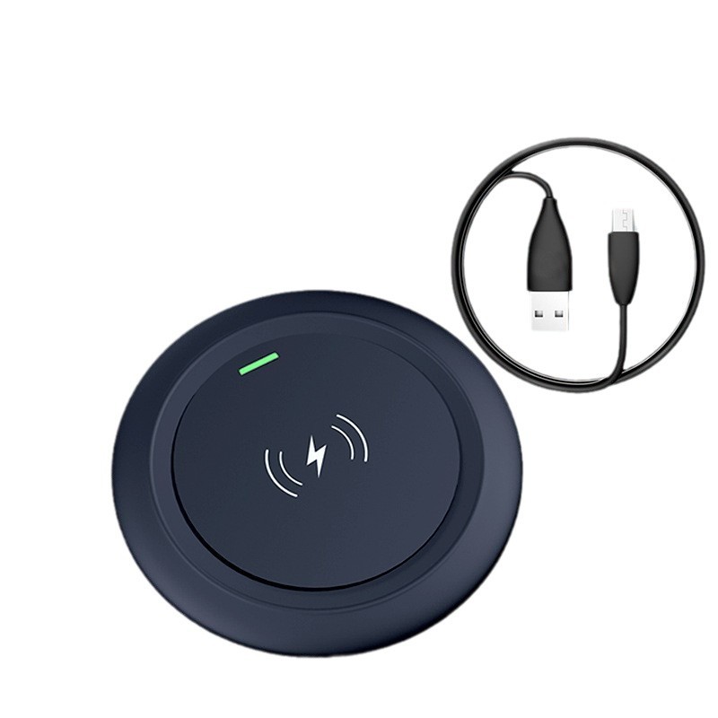 Wireless charger round desktop 15W fast charge wireless charger for Apple Xiaomi Huawei Samsung Type-C