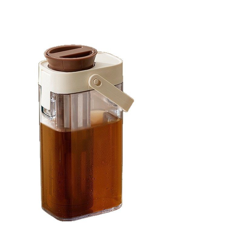 Cold Brew Coffee Maker Household Cold Brew Cup Portable Cold Brew Fruit Tea Pot Large Capacity Refrigerator Cold Water Jug Cold Brew Bottle Ice Brew