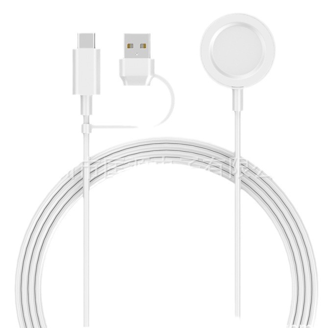 Six-in-One iWatch Multi-Function Charging Cable for Apple Watch Two-to-Four Magnetic Wireless Charger Base