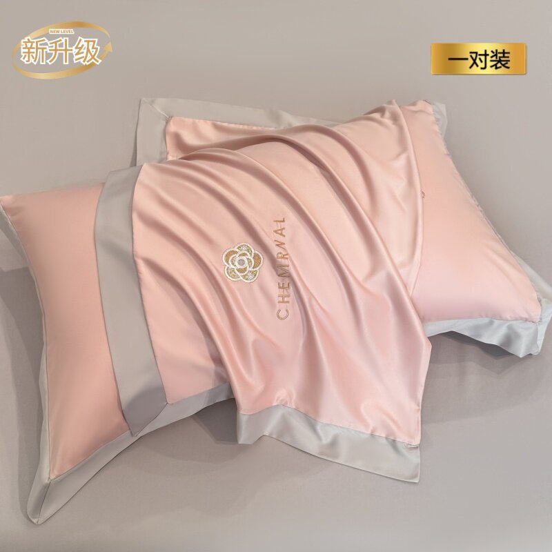 Summer cool pillowcase pair household 48cmx74cm ice silk adult pillowcase inner cover 4