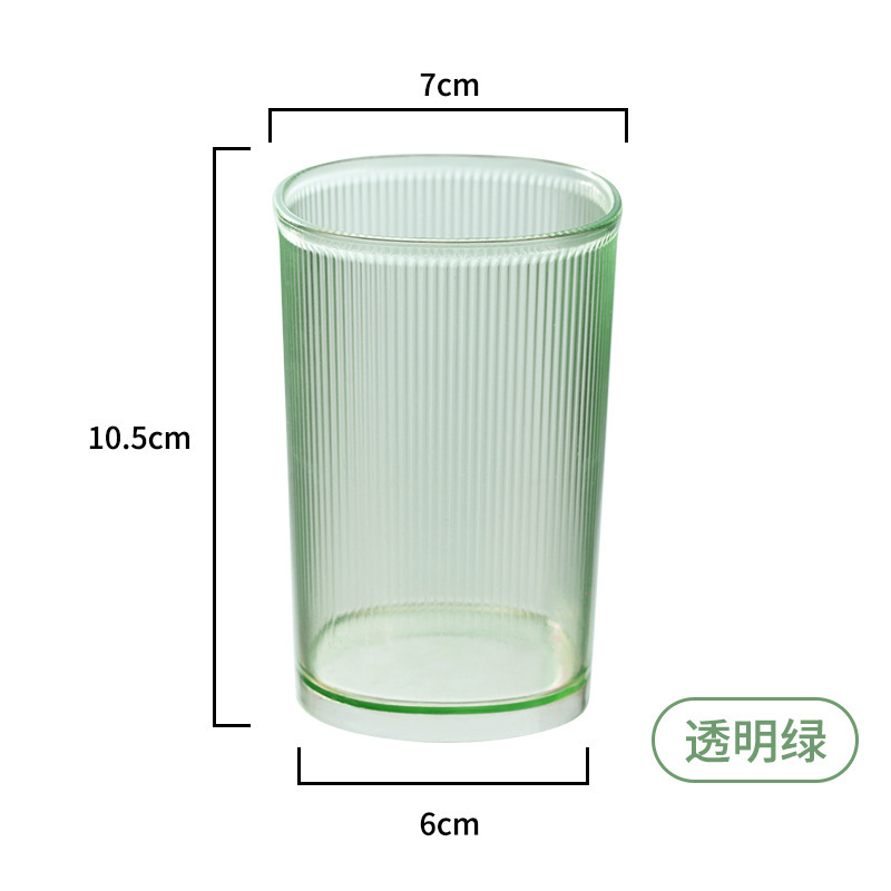 Simple colorful transparent mouthwash cup, household toothbrush cup, thickened pressure-resistant toothpaste cup, non-slip brushing cup