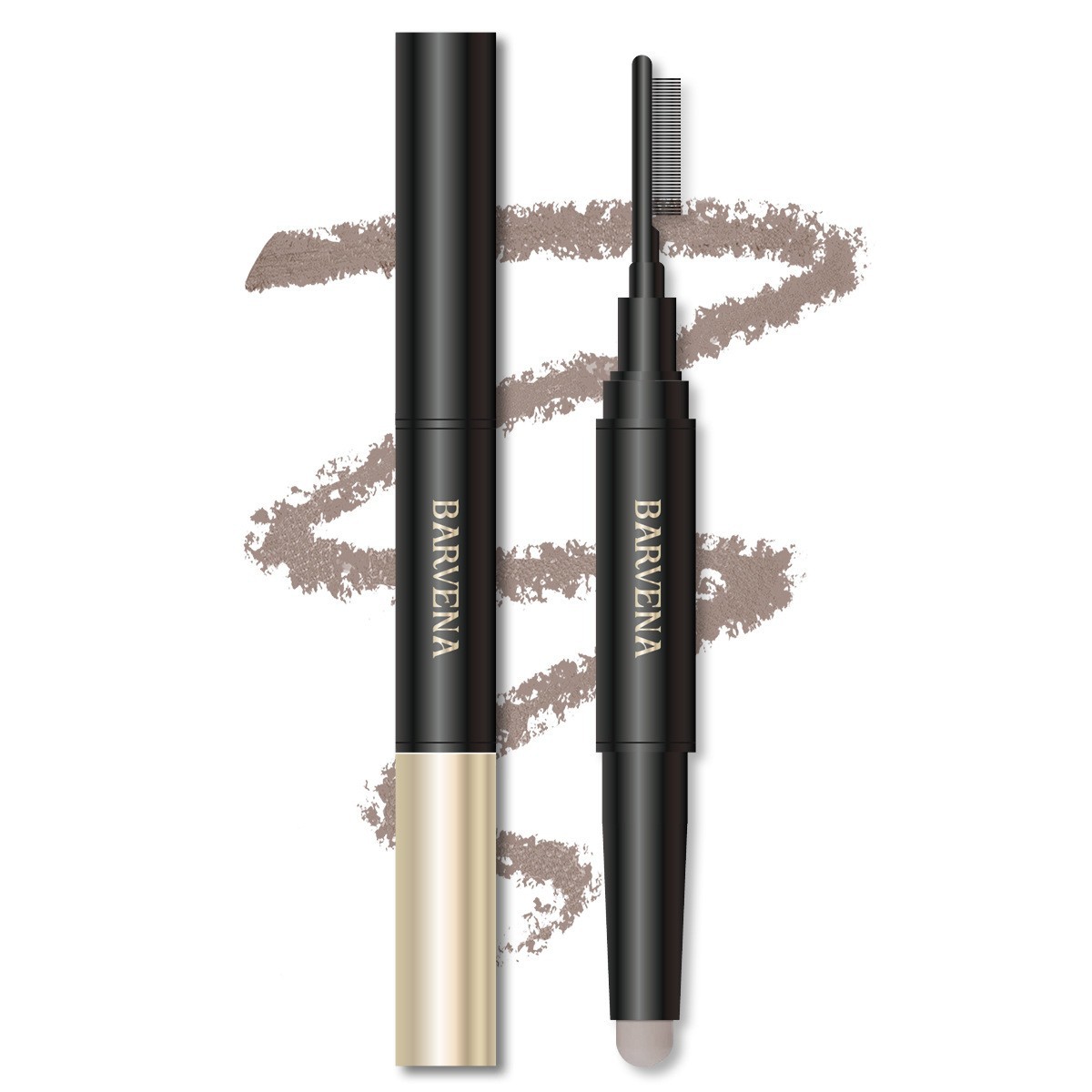 BARVENA Eyebrow Pencil Lift Stick Waterproof Sweatproof 3D Outline Wild Eyebrow Not Easy to Smudge