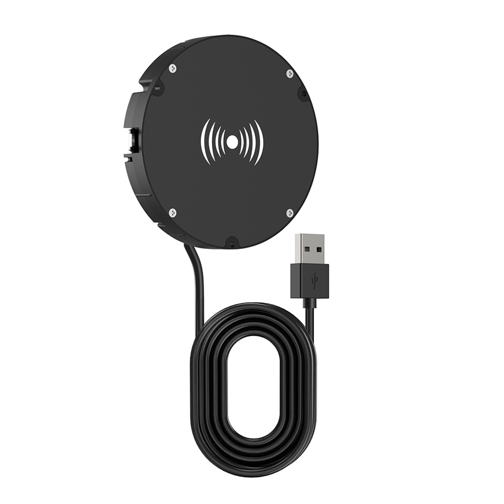 25MM Desktop Long-Distance Hidden Wireless Fast Charger Bedside Stone Table Air-Charging Wireless Charger