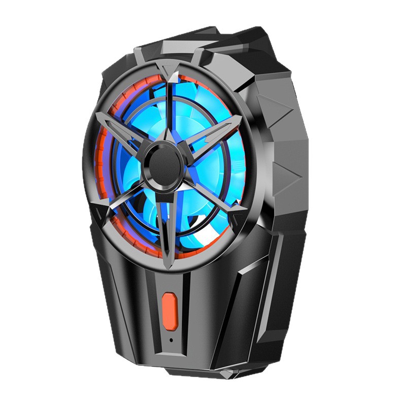 X52 Phone Cooler Air Cooling Charging Game Cooling Back Clip Wireless Charging Gear Adjustable