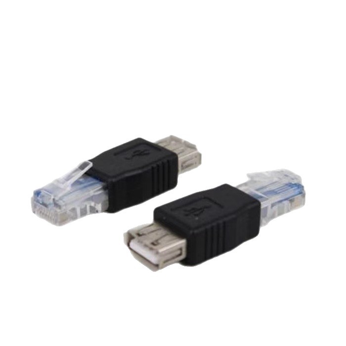 USB to RJ45 adapter USB to network cable crystal USB adapter USB female to crystal head