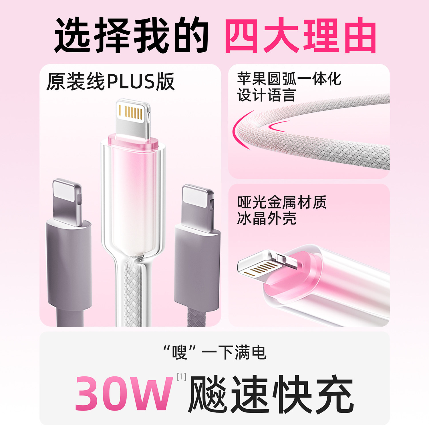 For Apple 16 Charging Cable iPhone 14 Data Cable 13/pd30w Fast Charging 17 Pro Max Dual Type-C